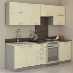 Meble Kuchenne>Lempert Meble kuchenne krem połysk CARMEN 1