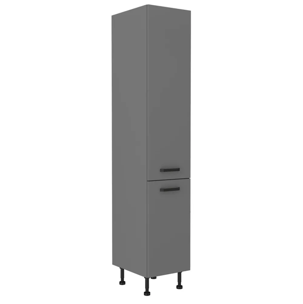 Meble Kuchenne>Lempert Meble kuchenne w stylu nowoczesnym SUNSHINE jodełka antracyt