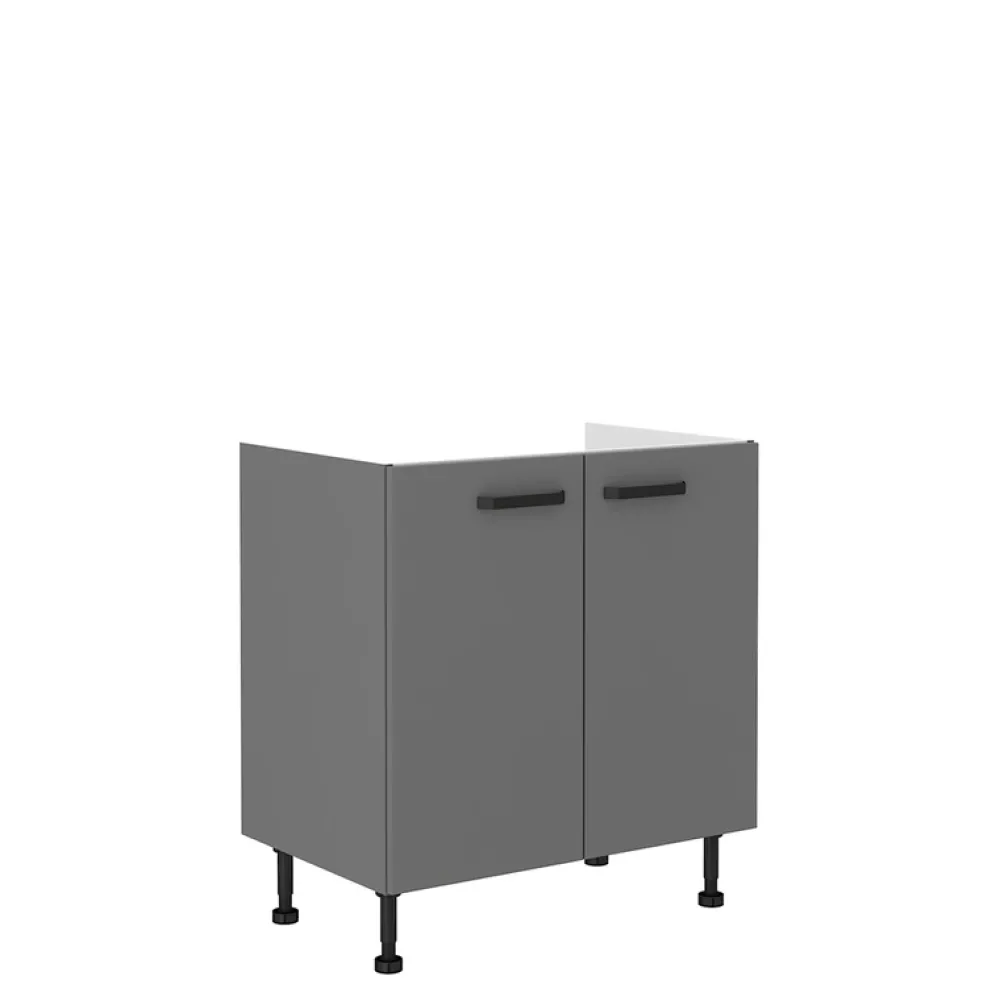 Meble Kuchenne>Lempert Meble kuchenne w stylu nowoczesnym SUNSHINE jodełka antracyt