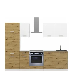 Meble Kuchenne>Lempert Meble kuchenne z zabudową pod piekarnik 260 cm TONY