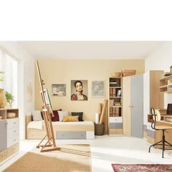 Zestawy Mebli Młodzieżowych>MEBLAR Meble młodzieżowe łóżko szafa zestaw PATHE