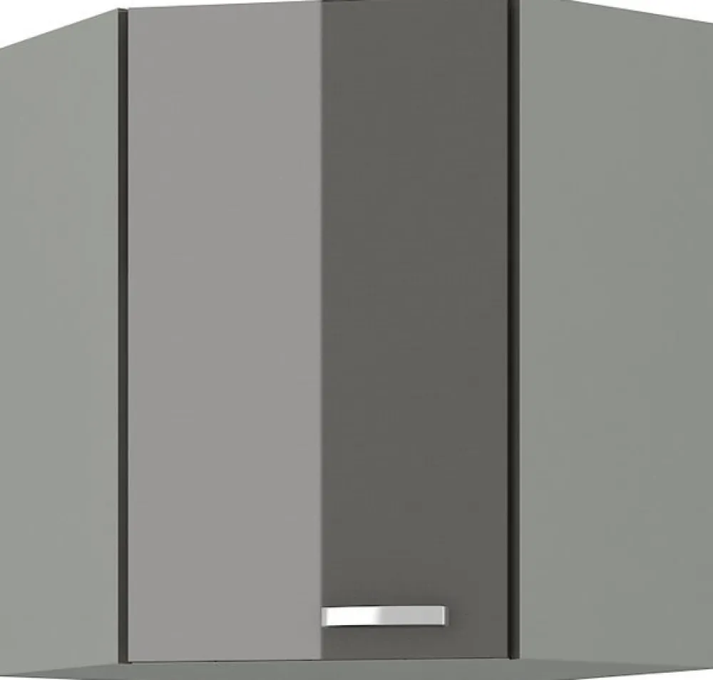 Meble Kuchenne>Lempert Meble w m połysku SILVER 4 szary