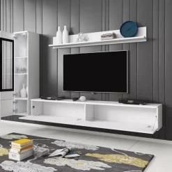 Meblościanki>BRATEX Meblościanka biała VELLORE XL biały