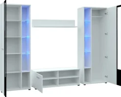 Meblościanki>Meblohand Meblościanka Cube XL biały połysk