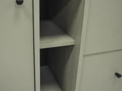 Meblościanki></noscript>Lempert Meblościanka do nowoczesnego salonu z szafką RTV TOKEN eukaliptus