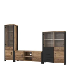 Meblościanki>Helvetia Meblościanka do salonu LOFT ONLY