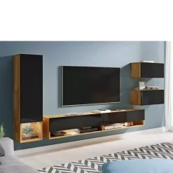 Meblościanki>BRATEX Meblościanka do salonu MADERA