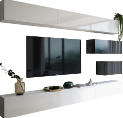 Zestawy Mebli Do Salonu|Meblościanki>BROMARKT Meblościanka do salonu PREMIUM