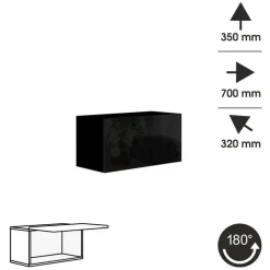 Zestawy Mebli Do Salonu|Meblościanki></noscript>BROMARKT Meblościanka do salonu PREMIUM