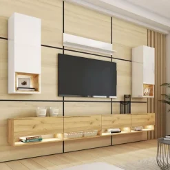 Zestawy Mebli Do Salonu|Meblościanki>BROMARKT Meblościanka do salonu PREMIUM