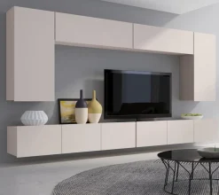 Meble Młodzieżowe|Zestawy Mebli Do Salonu>GiB Meble Meblościanka do salonu w kolorze MODERN 13 kaszmir