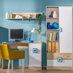 Meble Dla Dzieci|Zestawy Mebli Dziecięcych>DOMEL Meblościanka dziecięca z biurkiem NICO