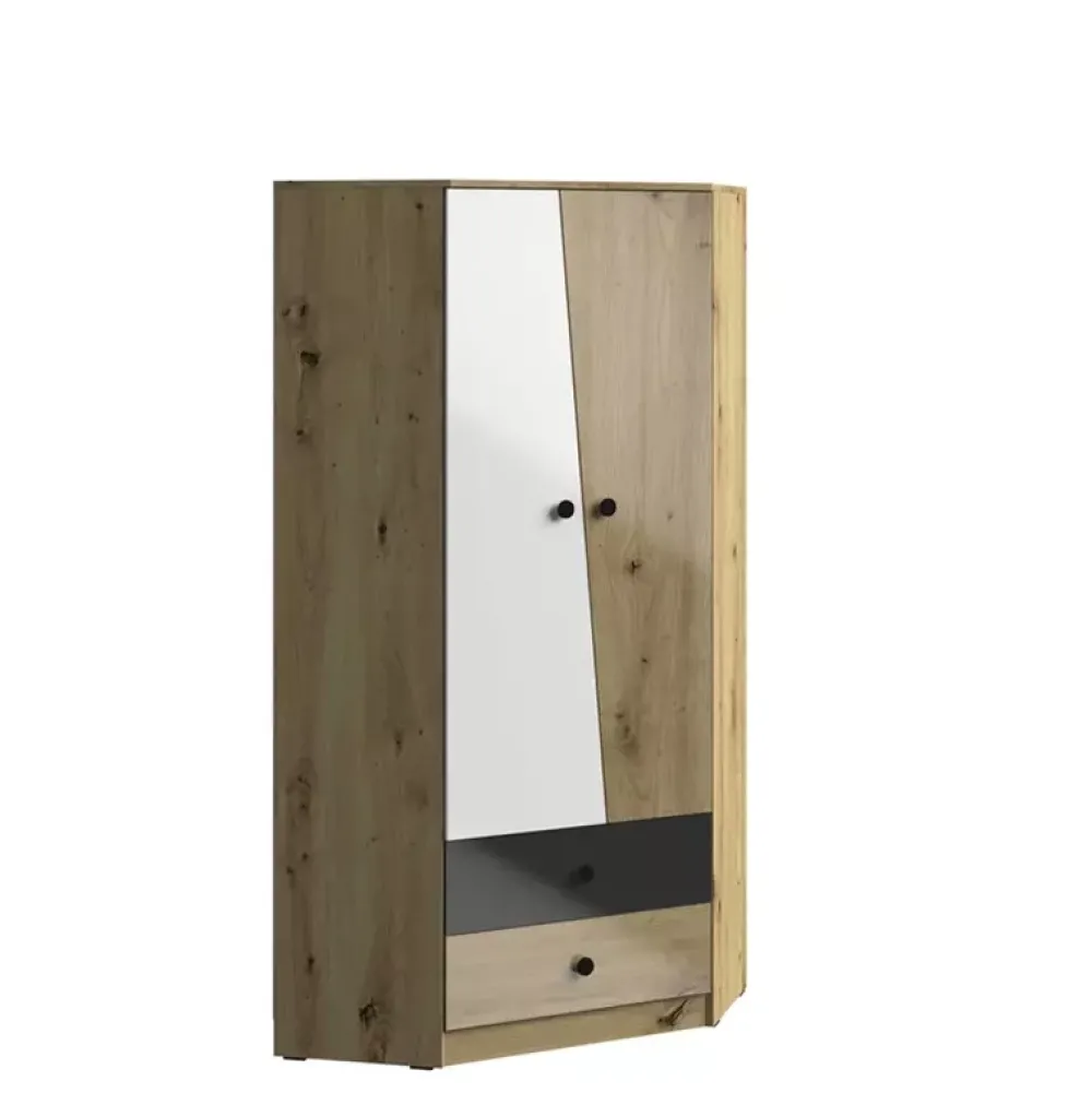 Zestawy Mebli Młodzieżowych>DOMEL Meblościanka młodzieżowa z szafą MONACO