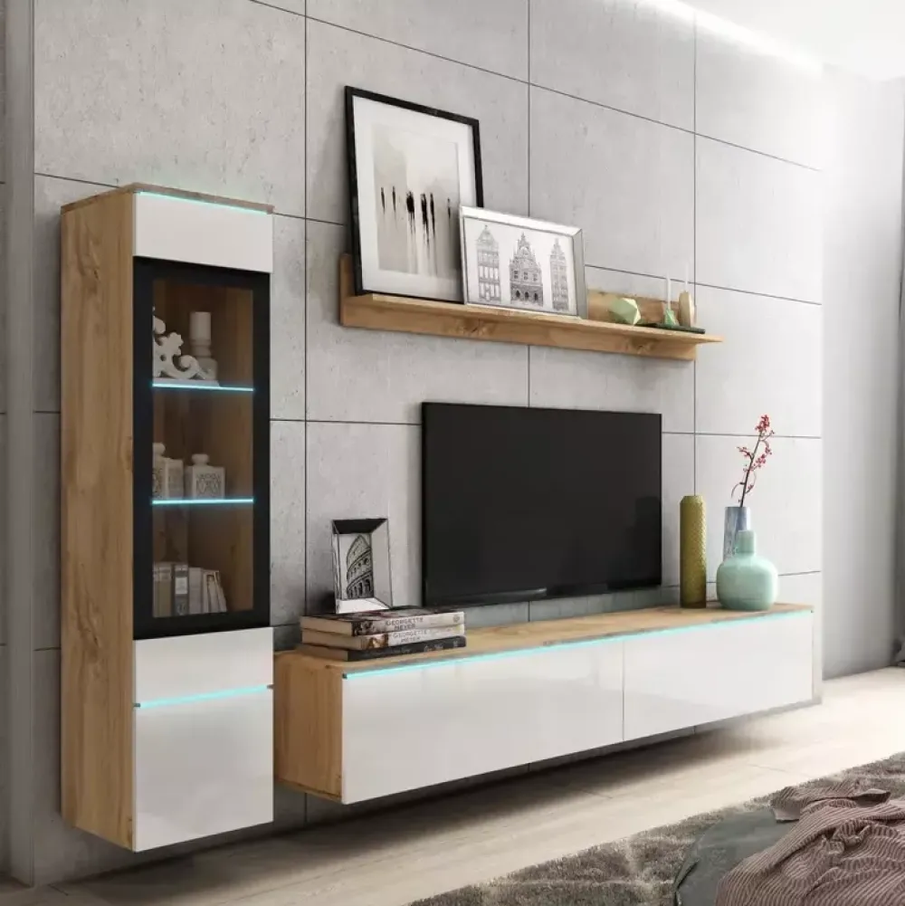 Meblościanki>BRATEX Meblościanka pod telewizor VELLORE