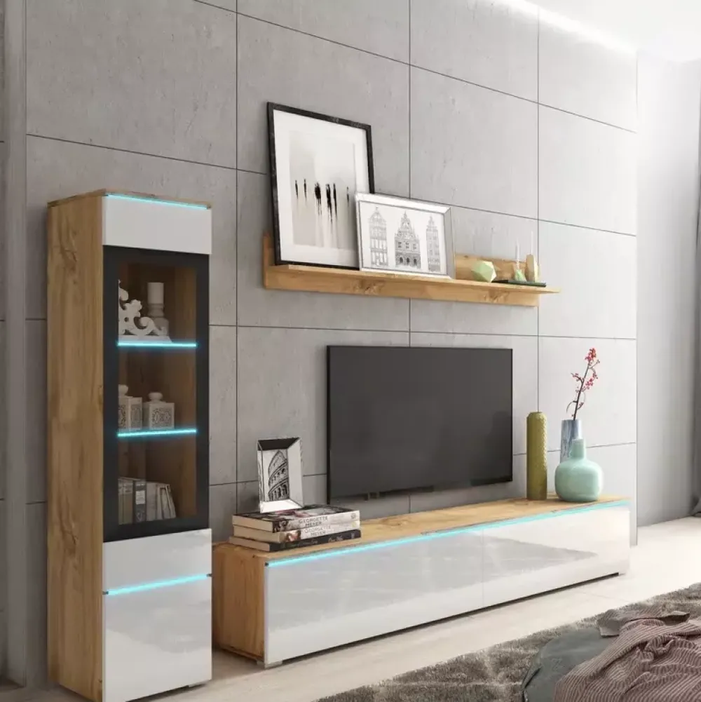 Meblościanki>BRATEX Meblościanka pod telewizor VELLORE