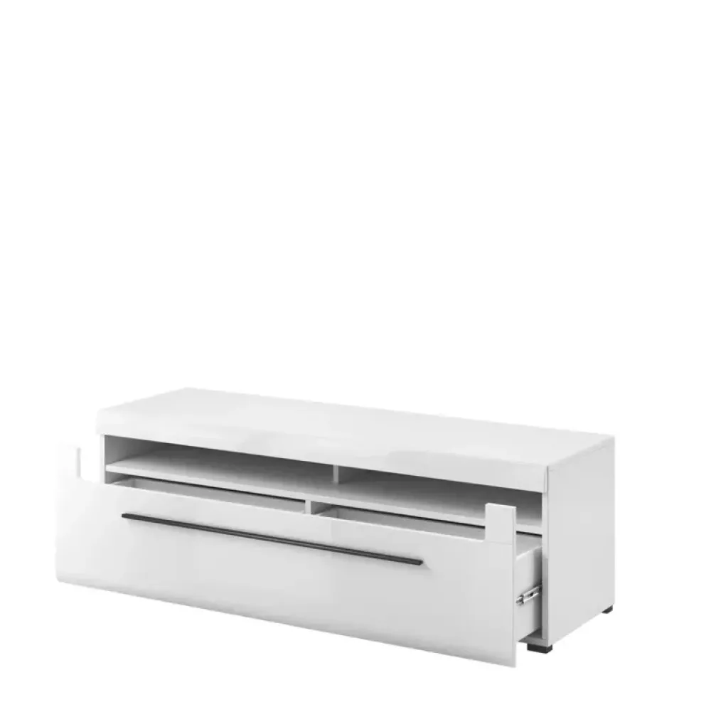 Zestawy Mebli Do Salonu>Helvetia Meblościanka TELOS połysk biały