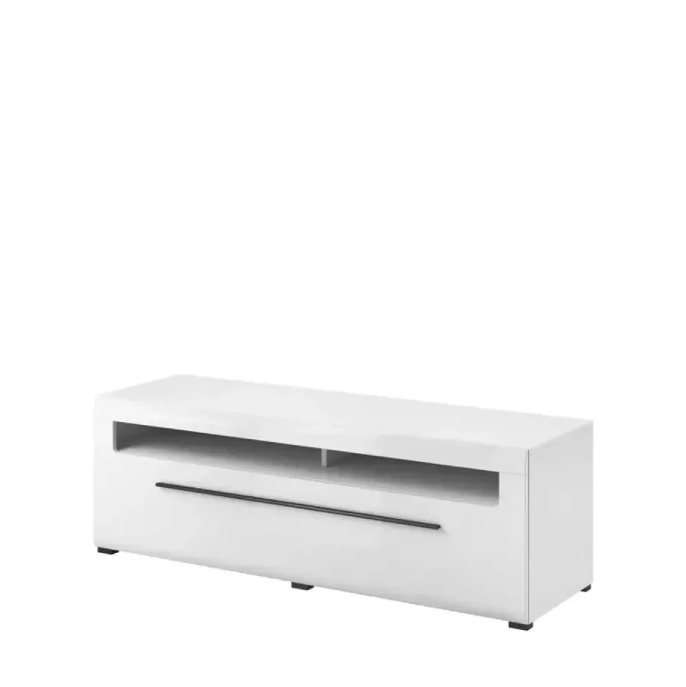 Zestawy Mebli Do Salonu>Helvetia Meblościanka TELOS połysk biały