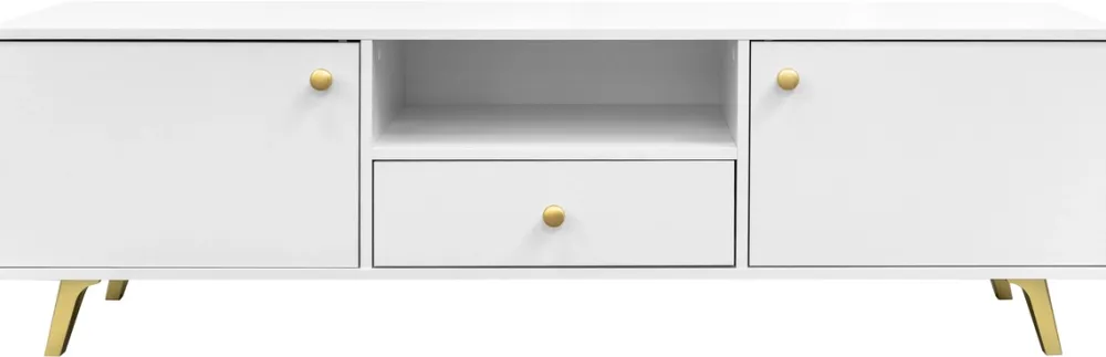 Szafki Rtv>Stolar Minimalistyczna szafka RTV do salonu 160 cm SELMA