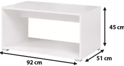 Zestawy Mebli Młodzieżowych|Ławy I Stoliki></noscript>MARIDEX Młodzieżowa ława kawowa w stylu nowoczesnym 45x90 cm COSTA dąb sonoma