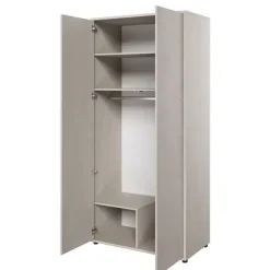 Meble Młodzieżowe|Zestawy Mebli Młodzieżowych>lenart. Młodzieżowa dwudrzwiowa szafa z półkami 100 cm TEEN FLEX