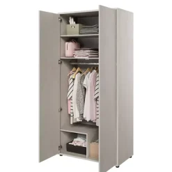 Meble Młodzieżowe|Zestawy Mebli Młodzieżowych></noscript>lenart. Młodzieżowa dwudrzwiowa szafa z półkami 100 cm TEEN FLEX