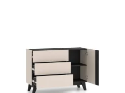 Meble Dla Dzieci|Zestawy Mebli Do Salonu></noscript>ML Meble Młodzieżowa komoda 120 cm FERIO kompaktowa w stylu nowoczesnym