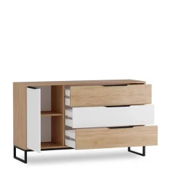 Zestawy Mebli Młodzieżowych|Komody>GiB Meble Młodzieżowa komoda na ubrania LORRO dąb hikora