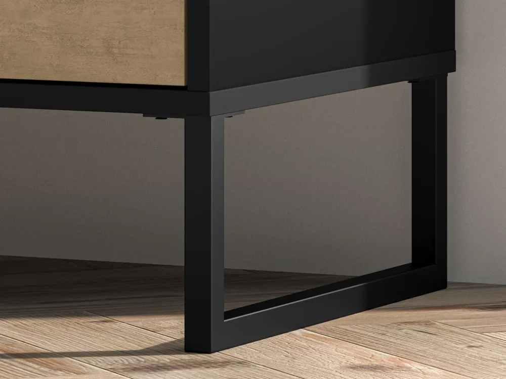 Zestawy Mebli Młodzieżowych|Komody>ML Meble Młodzieżowa komoda z szufladami w stylu loftowym COLT