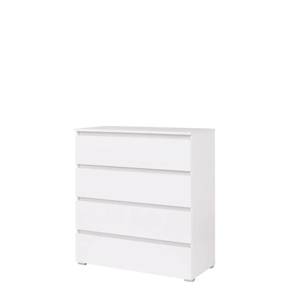 Zestawy Mebli Młodzieżowych|Komody>MARIDEX Młodzieżowa komoda z szufladami COSTA biały