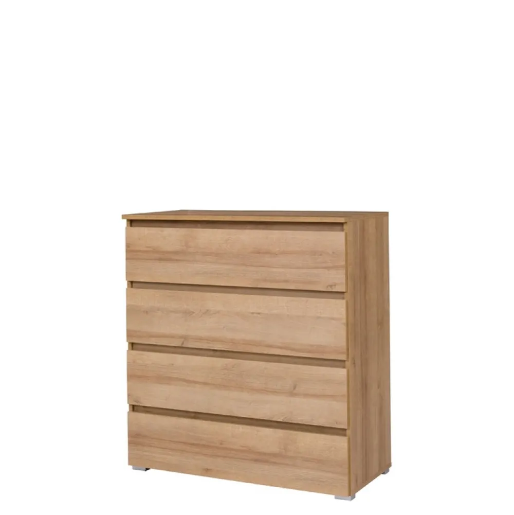 Zestawy Mebli Młodzieżowych|Komody>MARIDEX Młodzieżowa komoda z szufladami w stylu nowoczesnym COSTA dąb riviera