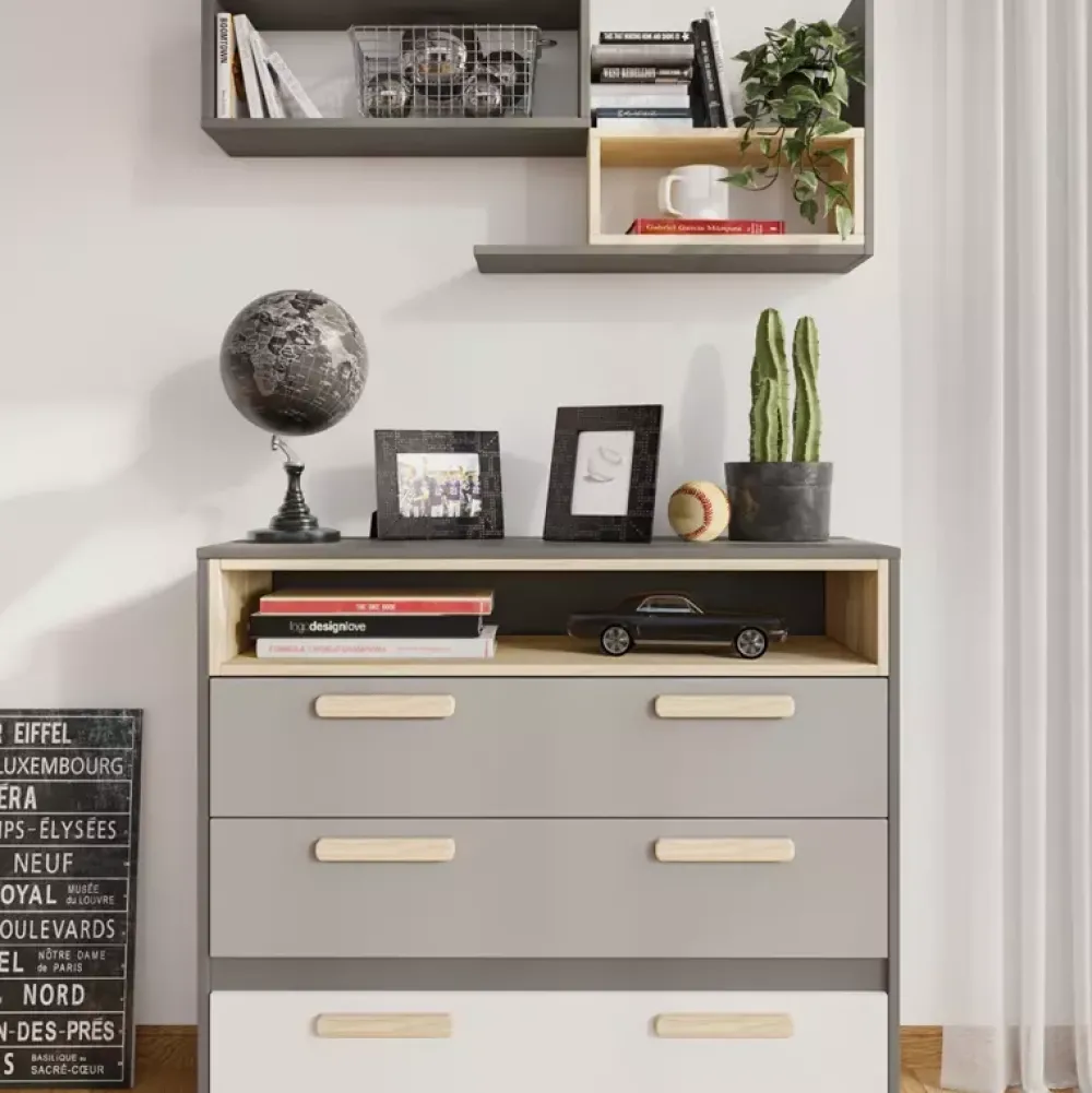 Zestawy Mebli Młodzieżowych|Komody>lenart. Młodzieżowa komoda z szufladami 100 cm POK