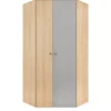 Zestawy Mebli Młodzieżowych|Szafy Dwudrzwiowe>MEBLAR Młodzieżowa szafa narożna PATHE