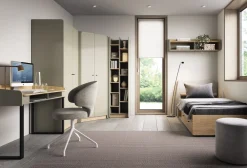 Meble Dla Dzieci|Meble Młodzieżowe></noscript>MEBLAR Młodzieżowa szafa narożna uchylna nowoczesna 95x95 cm ALDENO