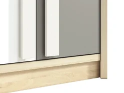 Zestawy Mebli Młodzieżowych|Szafy Dwudrzwiowe></noscript>ML Meble Młodzieżowa szafa narożna w stylu skandynawskim DROP