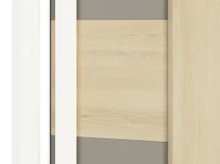 Zestawy Mebli Młodzieżowych|Szafy Dwudrzwiowe></noscript>ML Meble Młodzieżowa szafa narożna w stylu skandynawskim DROP