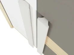 Zestawy Mebli Młodzieżowych|Szafy Dwudrzwiowe></noscript>ML Meble Młodzieżowa szafa narożna w stylu skandynawskim DROP