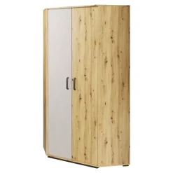 Meble Dla Dzieci|Meble Młodzieżowe>lenart. Młodzieżowa szafa narożna z półkami 95cm QUBIC