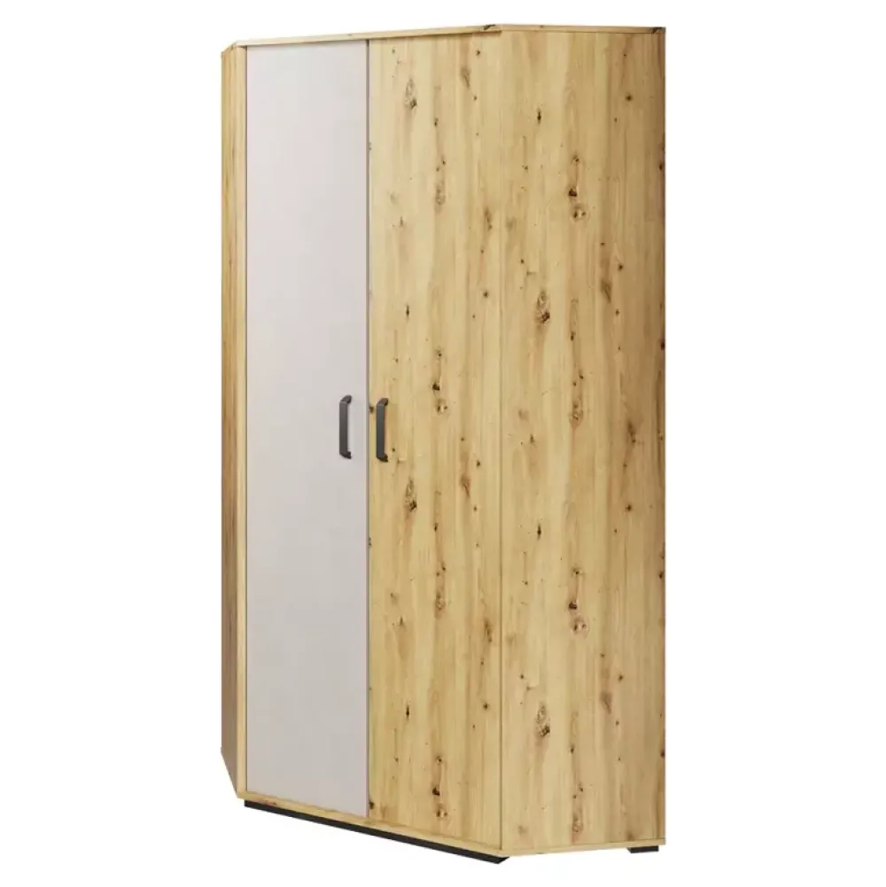 Meble Dla Dzieci|Meble Młodzieżowe>lenart. Młodzieżowa szafa narożna z półkami 95cm QUBIC