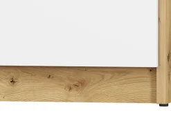 Zestawy Mebli Młodzieżowych|Szafy Trzydrzwiowe></noscript>ML Meble Młodzieżowa szafa trzydrzwiowa z drążkami i półkami 120 cm FINI