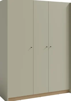 Meble Dla Dzieci|Meble Młodzieżowe>MEBLAR Młodzieżowa szafa uchylna trzydrzwiowa 145 cm z drażkiem na wieszkami ALDENO
