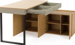 Zestawy Mebli Młodzieżowych>MEBLAR Młodzieżowe biurko z komodą i szufladami 125 cm LISSARO