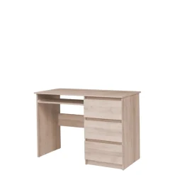 Biurka|Zestawy Mebli Młodzieżowych>MARIDEX Młodzieżowe biurko z podstawką pod klawiaturę COSTA dąb sonoma