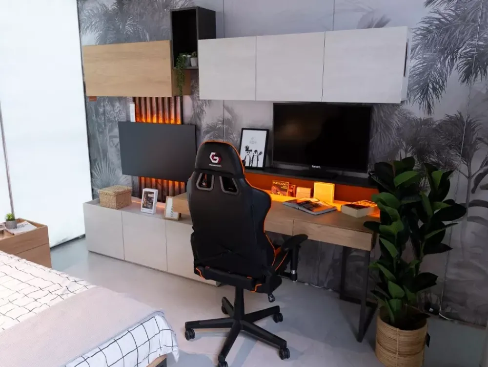 Biurka|Meble Młodzieżowe>lenart. Młodzieżowe biurko z szufladami 150 cm loft TEEN FLEX