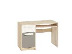 Biurka|Zestawy Mebli Młodzieżowych>ML Meble Młodzieżowe biurko z szufladą pod komputer DROP buk fjord