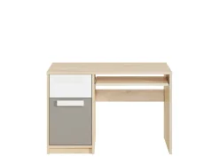 Biurka|Zestawy Mebli Młodzieżowych></noscript>ML Meble Młodzieżowe biurko z szufladą pod komputer DROP buk fjord