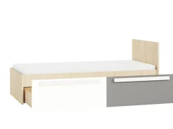 Łóżka Młodzieżowe|Łóżka Dziecięce></noscript>ML Meble Młodzieżowe łóżko jednoosobowe 90x200 cm ze stelażem DROP