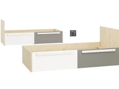 Łóżka Młodzieżowe|Łóżka Dziecięce></noscript>ML Meble Młodzieżowe łóżko jednoosobowe 90x200 cm ze stelażem DROP