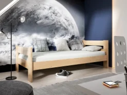 Łóżka Młodzieżowe|Łóżka Dziecięce>Meblomal Młodzieżowe łóżko z drewna sosnowego 120x200 cm HEAT