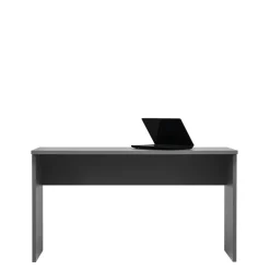 Biurka|Zestawy Mebli Młodzieżowych>MARIDEX Młodzieżowe szare biurko komputerowe 140 cm ZENTO