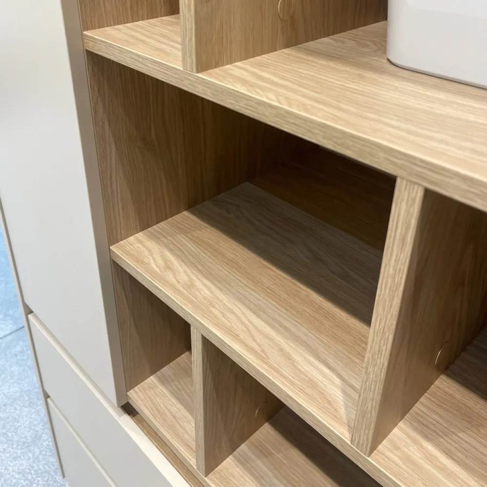 Meble Młodzieżowe|Regały Na Książki>MEBLAR Młodzieżowy regał 80 cm na książki do pokoju nastolatka LISSARO